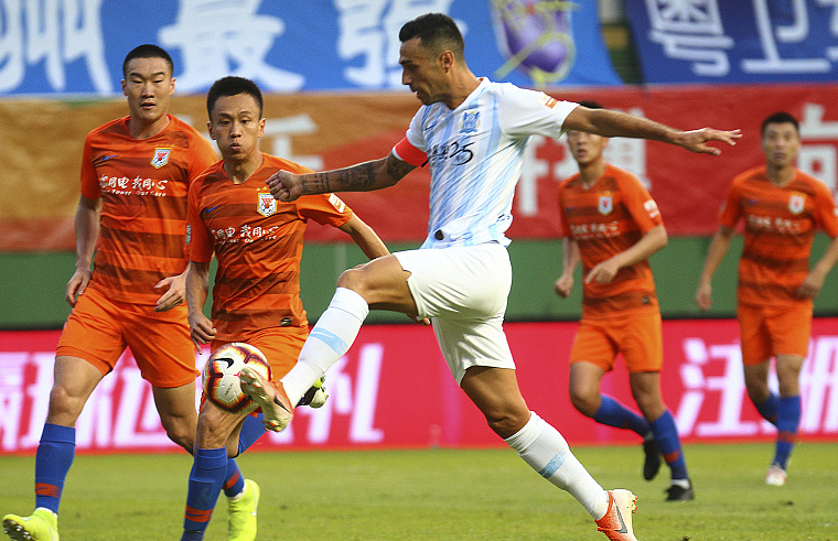 开云体育下载-鲁能队员贾汪分享比赛感受